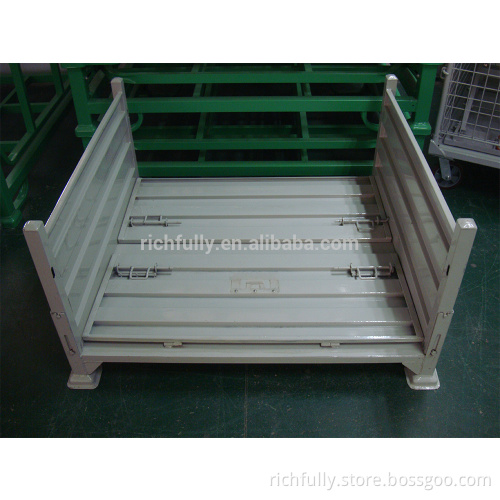 Closed Folding Metal Stacking Pallet Box/Container/Crate
